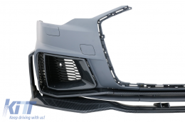 Front Bumper with Central Grille suitable for Audi A6 C8 4K (2018-2020) RS6 Design-image-6100877