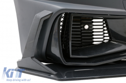 Front Bumper with Central Grille suitable for Audi A6 C8 4K (2018-2020) RS6 Design-image-6100879