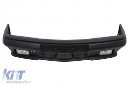 Front bumper with Fog Lights suitable for Mercedes E Class W124 C124 S124 (10.1989-06.1996) Gen I Design-image-6105180