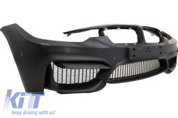 Front Bumper with Front Fenders and Side Skirts suitable for BMW 3 Series F30 F31 Pre-LCI & LCI (2011-2018) M4 Design-image-6061056