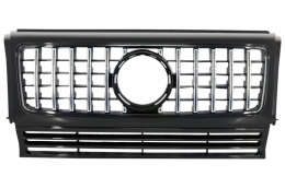 Front Bumper with Grille suitable for MERCEDES G-Class W463 (1989-2017) G63 GT-R Panamericana Design-image-6038597