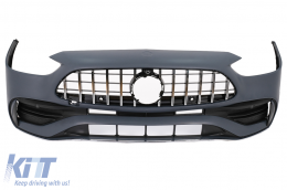 Front Bumper with Grille suitable for Mercedes C-Class W206 S206 (2021-Up)-image-6096911