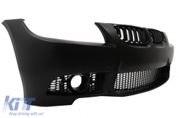 Front Bumper with Kidney Grilles suitable for BMW 3 Series E90 E91 LCI (2008-2011) Sedan Touring M3 Design-image-5990220