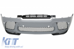 Front Bumper with Kidney Grilles suitable for BMW X6 E71 (2008-2014) M Performance Design-image-6079952