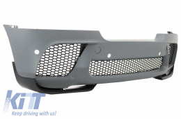 Front Bumper with Kidney Grilles suitable for BMW X6 E71 (2008-2014) M Performance Design-image-6079953