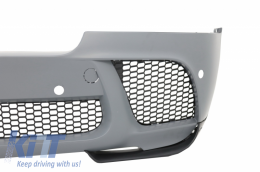 Front Bumper with Kidney Grilles suitable for BMW X6 E71 (2008-2014) M Performance Design-image-6079954