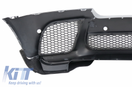 Front Bumper with Kidney Grilles suitable for BMW X6 E71 (2008-2014) M Performance Design-image-6079956