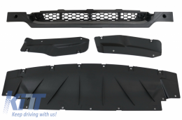 Front Bumper with Kidney Grilles suitable for BMW X6 E71 (2008-2014) M Performance Design-image-6079957