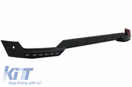 Front Bumper with LED DRL Spoiler Extension suitable for Mercedes G-Class W463 (1989-2017) G65 Design-image-6039153