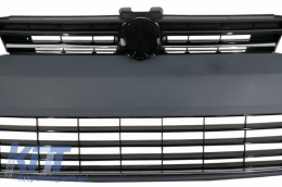 Front Bumper with LED Headlights Sequential Dynamic Turning Lights suitable for VW Golf VII 7 (2013-2017) R-Line Look-image-6051450