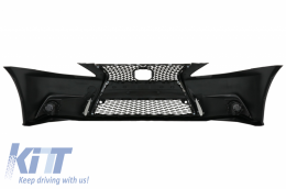 Front Bumper with Lower Spoiler Lip suitable for Lexus IS XE20 (2005-2013) IS F Sport Facelift XE30 (2014-up) Design-image-6022545