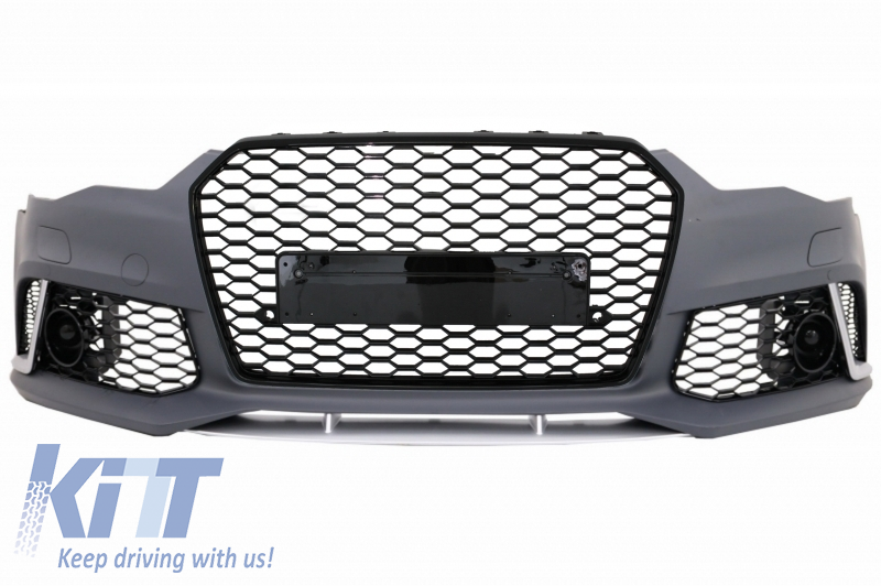 Front Bumper with Rear Bumper Diffuser with Exhaust Tips suitable