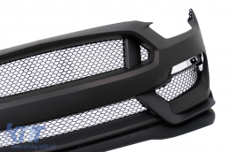 Front Bumper with S Lip suitable for Ford Mustang Mk6 VI Sixth Generation (2015-2017) GT350 Design-image-6102602