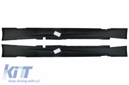 Front Bumper with Side Skirts suitable for BMW 1 Series E87 (2009-2012) M-tech M-Technik Design-image-6055535