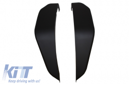 Front Crusher Tube Flat Steel Fender Flares suitable for JEEP Wrangler Rubicon JK (2007-2017)-image-6022371