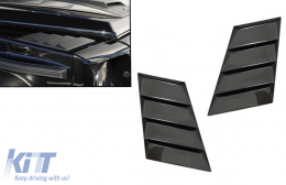 Front Fender Scoop Vents Carbon Fiber suitable for MERCEDES Benz W463 G-Class (1989-up) B-Design-image-6075445