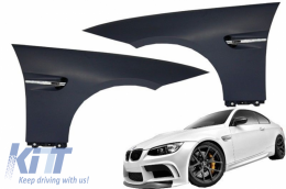 Front Fenders suitable for BMW 3 Series Coupe Convertible E92 E93 (2006-2009) M3 Design-image-5995150