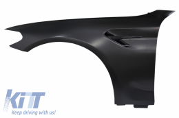 Front Fenders suitable for BMW 5 Series G30 G31 G38 (2017-) Limousine Touring Black M5 Design-image-6049499