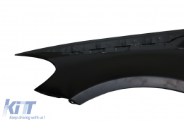 Front Fenders suitable for Mercedes C-Class W205 S205 C205 A205 (2014-2020) GT Look-image-6069819