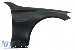 Front Fenders suitable for Mercedes C-Class W205 S205 C205 A205 (2014-2020) C63 Look-image-6069801