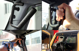 Front Grab Handle suitable for Jeep Wrangler III SUV JK (2007-2017)-image-6085517