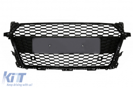 Front Grille suitable for Audi TT FV 8S (2015-2017) RS Design Black-image-6082299