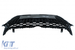 Front Grille suitable for Audi TT FV 8S (2015-2017) RS Design Black-image-6095282