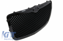 Front Grille suitable for Chrysler 300C Sedan Avant Bentley Look (2004-2011) Piano Black Edition-image-6053455