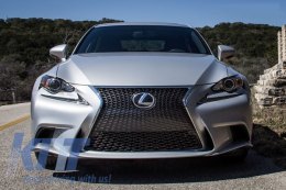 Front Grille suitable for Lexus IS XE30 (2014-2017) IS F-Sport Design-image-6039253