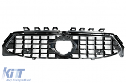 Front Grille suitable for Mercedes CLA X118 C118 (2019-up) GT-R Panamericana Design Chrome-image-6069358