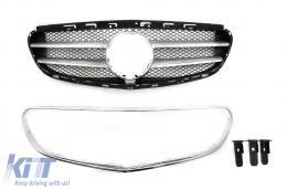 Front Grille suitable for Mercedes E-Class W212 S212 Facelift (2013-2016)-image-6099242