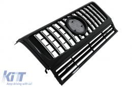 Front Grille suitable for Mercedes G-Class W463 (2002-2017) G63 GT-R Panamericana Design-image-6099314