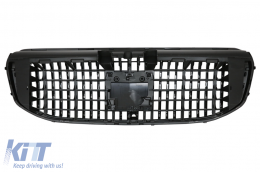 Front Grille suitable for Mercedes GLS SUV X167 (2019-2023) M-Design Chrome-image-6086599