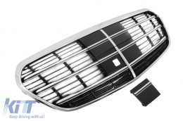 Front Grille suitable for Mercedes S-Class W223 (2020-Up) Limousine-image-6097679