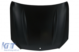 Front Hood Bonnet with Front Fenders Suitable for Mercedes C-Class W205 S205 C205 A205 (2014-2020) C63 Design-image-6070477