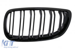 Front Kidney Grilles suitable for BMW 3 Series E92 E93 Coupe Convertible NonLCI (2006-2009) Double Stripe M-Package Sport Design-image-6101295