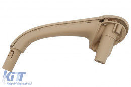 Front Left Door Pull Handle Interior suitable for Mercedes C-Class W203 S203 (2000-2007) Beige-image-6085263