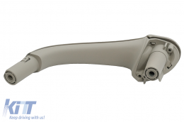 Front Left Door Pull Handle Interior suitable for Mercedes C-Class W203 S203 (2000-2007) Gray-image-6085284