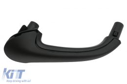 Front Right Door Pull Handle Interior suitable for Mercedes C-Class W203 S203 (2000-2007) Black-image-6085288