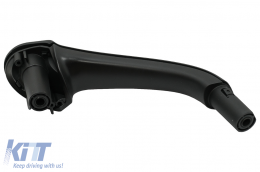 Front Right Door Pull Handle Interior suitable for Mercedes C-Class W203 S203 (2000-2007) Black-image-6085290