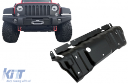 Front Skid Plate suitable for JEEP Wrangler JK (2007-2017) Guard Protection Spare Parts-image-6085890