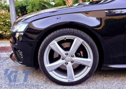 Front Stoßstange für AUDI A4 B8 Pre-Facelift 2008-2011 Gitter RS4 Design-image-6034191