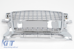 Frontgrill für Audi Q5 8R 2008–2011 Kühlergrill Chrom-image-6101005