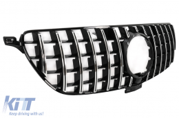 Frontgrill für Mercedes GLE Coupé C292 2015-2018 GT-R Panamericana Look Chrom-image-6042766