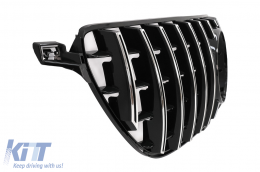 Frontgrill für Mercedes GLE Coupé C292 2015-2018 GT-R Panamericana Look Chrom-image-6091203