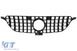 Frontgrill für Mercedes GLE Coupé C292 2015-2018 GT-R Panamericana Look Chrom-image-6091206