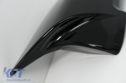 Frontspoilerlippe für BMW 5 F10 F11 2015-2017 M-Performance Look Spiegelabdeckungen-image-6072011