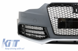 Frontstoßstange für Audi A5 8T Facelift 2012-2016 RS5 Look Gitter Erweiterung-image-6029410