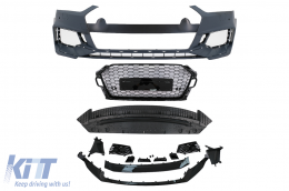 Frontstoßstange für Audi A5 F5 2017-2019 Quattro RS5 Look Kühlergrill-image-6102037