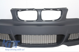 Frontstoßstange für BMW 1er E87 2009-2012 M-tech M-Technik Look Seitenschweller-image-6055529